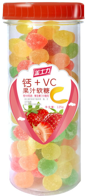 钙+VC果汁软糖